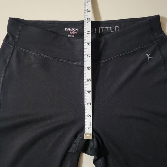 Danskin Black Fitted Basic Leggings - Picture 6 of 15